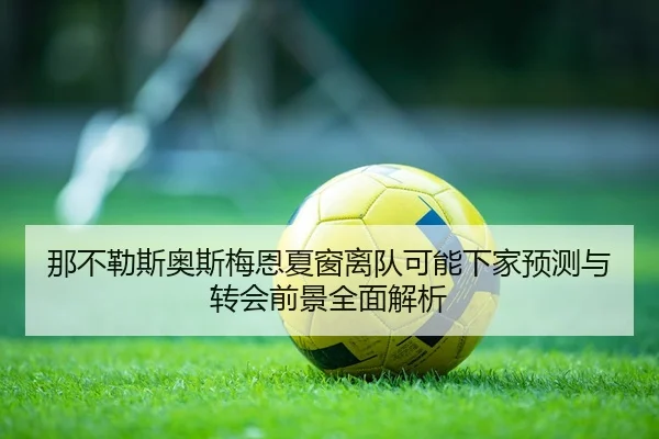 那不勒斯奥斯梅恩夏窗离队可能下家预测与转会前景全面解析